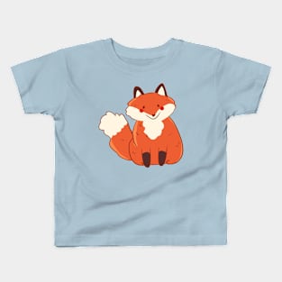 fox illustration Kids T-Shirt